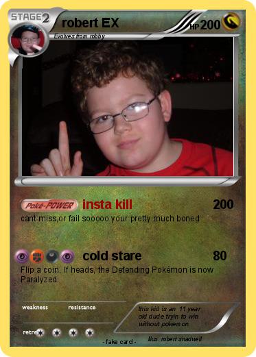 Pokemon robert EX