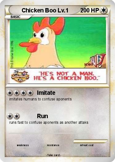 Pokemon Chicken Boo Lv.1
