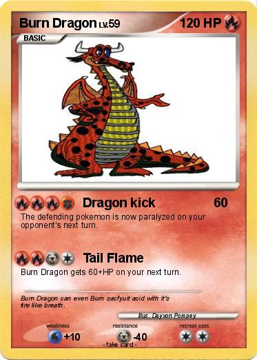 Pokemon Burn Dragon
