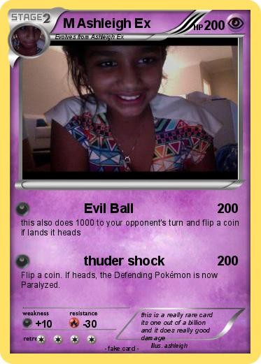 Pokemon M Ashleigh Ex