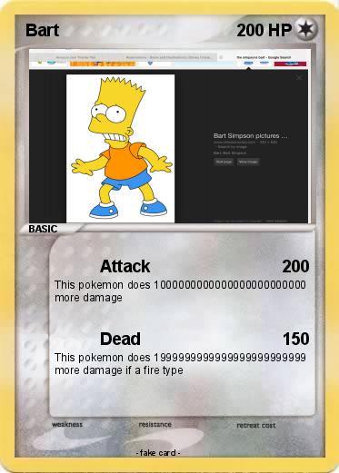 Pokemon Bart