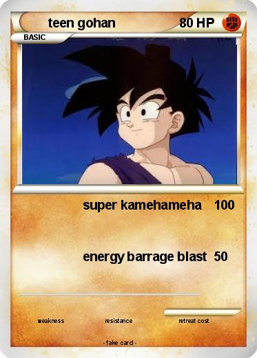 Pokemon teen gohan
