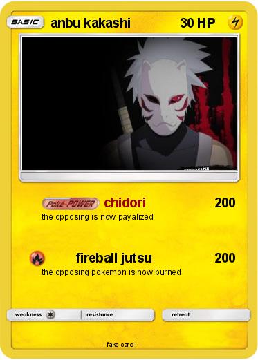 Pokemon anbu kakashi