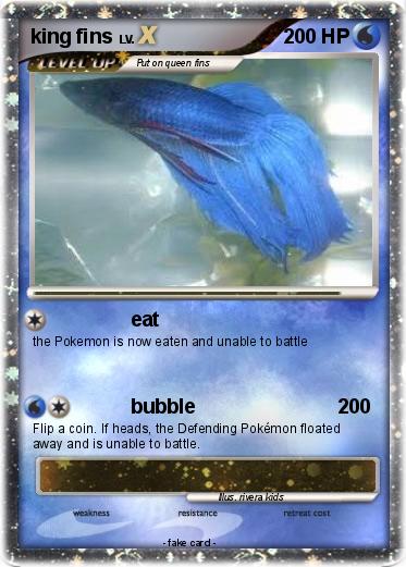 Pokemon king fins
