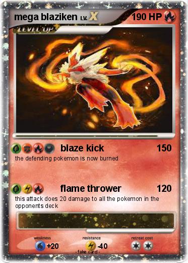 Pokemon mega blaziken