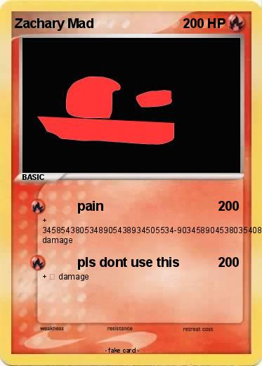 Pokemon Zachary Mad