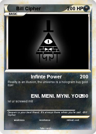 Pokemon Bill Cipher