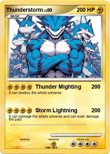 Pokemon Thunderstorm