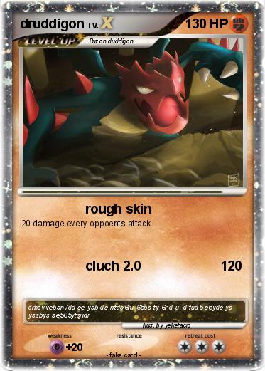 Pokemon druddigon