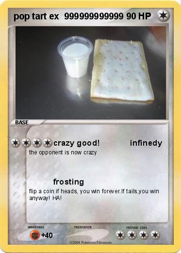 Pokemon pop tart ex  999999999999