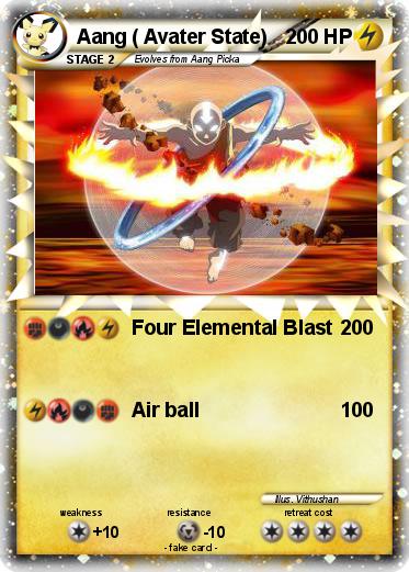 Pokemon Aang ( Avater State)