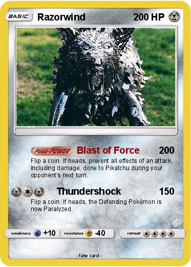 Pokemon Razorwind