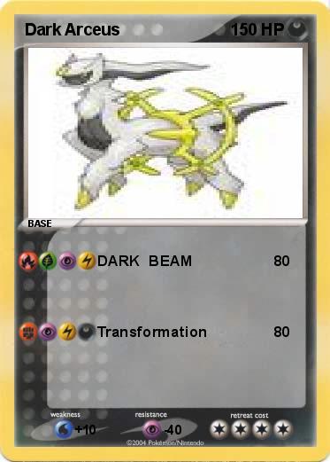 Pokemon Dark Arceus