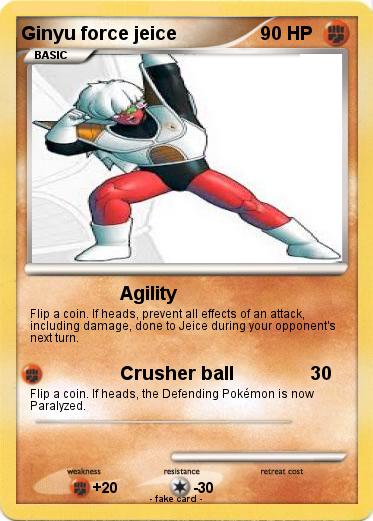 Pokemon Ginyu force jeice