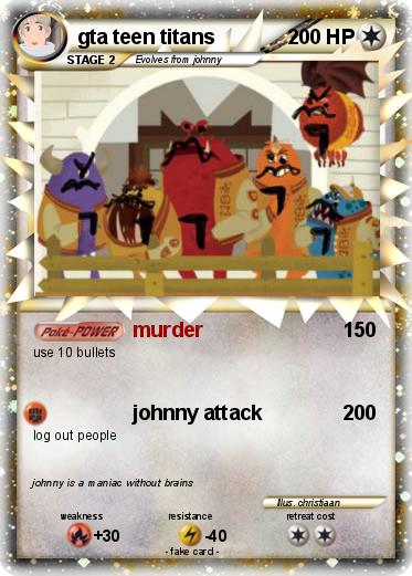 Pokemon gta teen titans