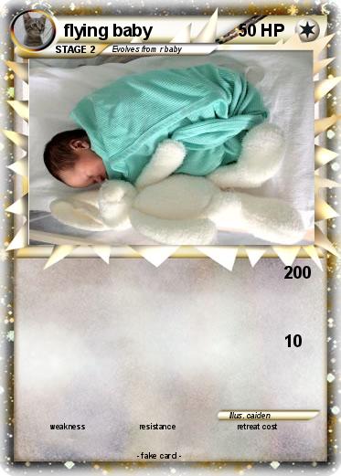 Pokemon flying baby