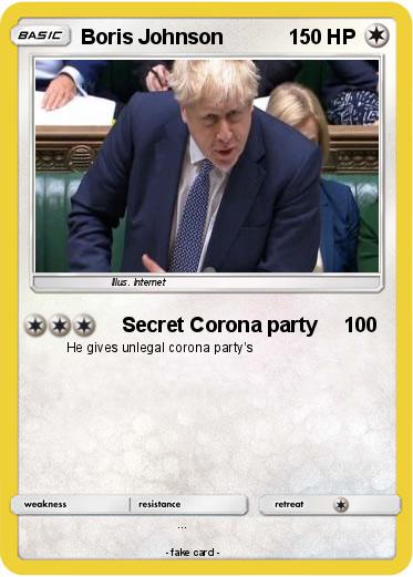 Pokemon Boris Johnson
