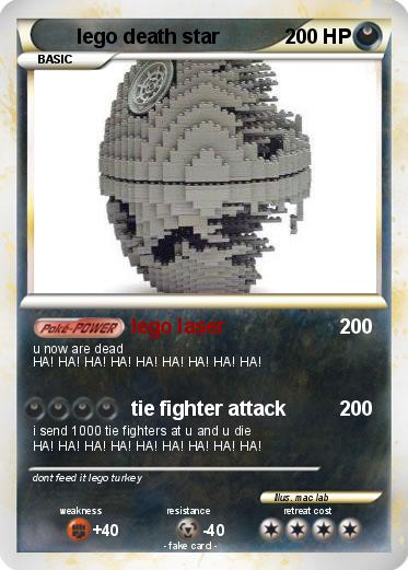 Pokemon lego death star