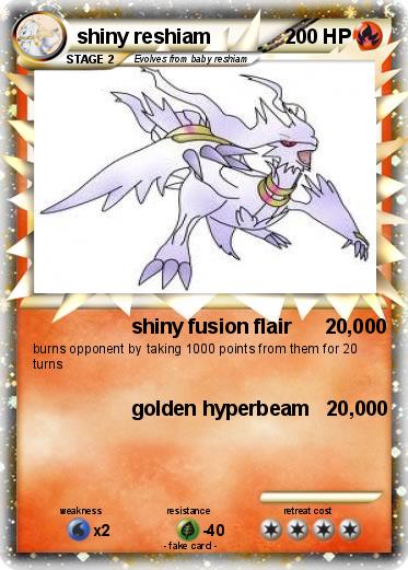 Pokemon shiny reshiam