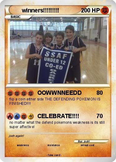 Pokemon winners!!!!!!!!!