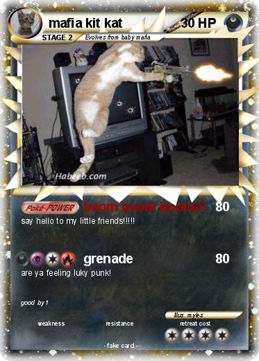 Pokemon mafia kit kat