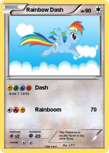 Pokemon Rainbow Dash