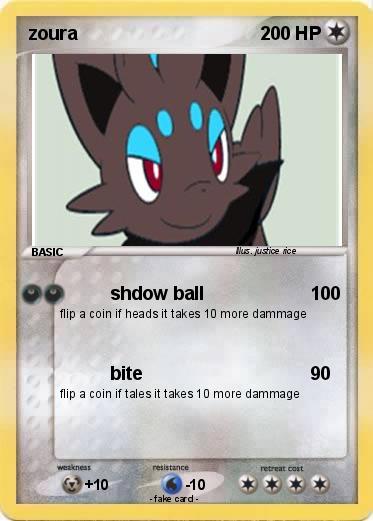 Pokemon zoura