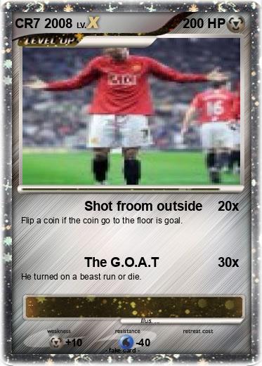 Pokemon CR7 2008