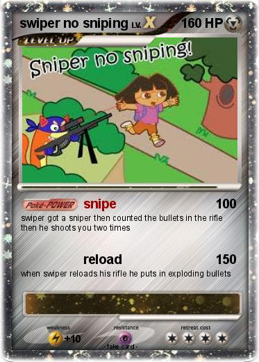 Pokemon swiper no sniping