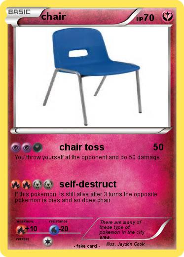 Pokemon chair