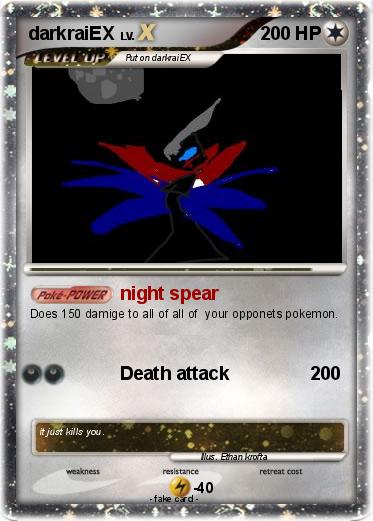Pokemon darkraiEX