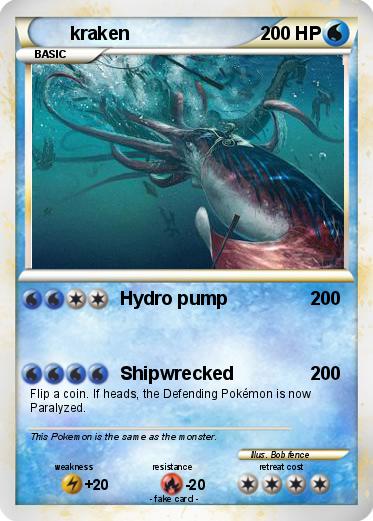 Pokemon kraken