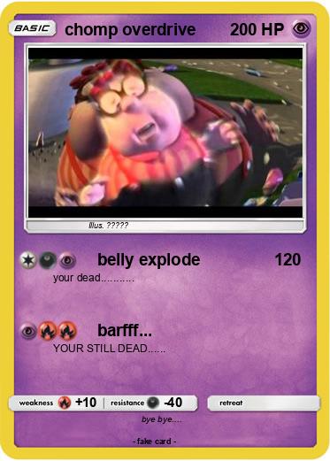 Pokemon chomp overdrive