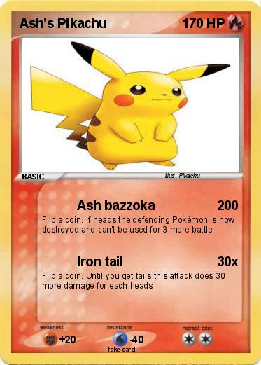 Pokemon Ash's Pikachu