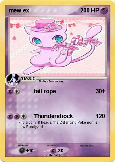 Pokemon mew ex