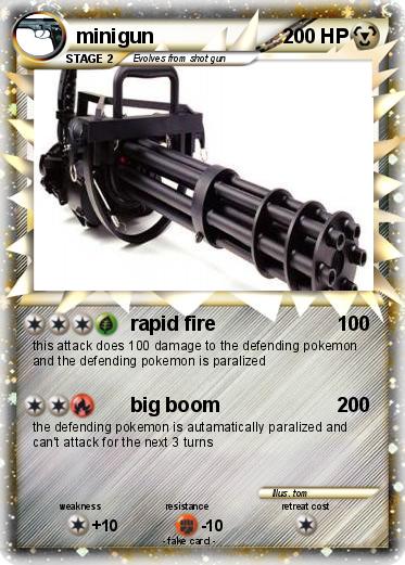Pokemon minigun