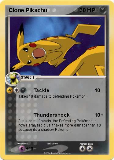 Pokemon Clone Pikachu