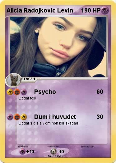 Pokemon Alicia Radojkovic Levin