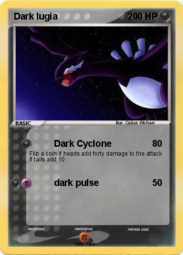 Pokemon Dark lugia