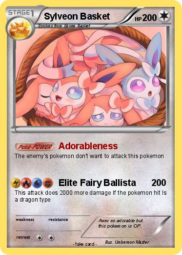 Pokemon Sylveon Basket