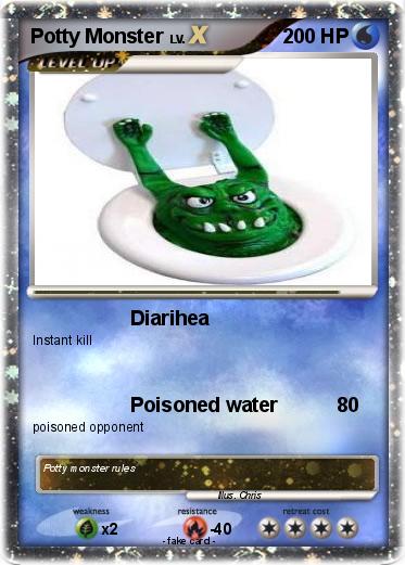 Pokemon Potty Monster