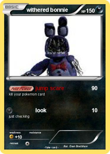 Pokemon withered bonnie