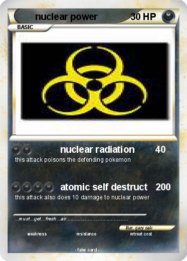 Pokemon nuclear power