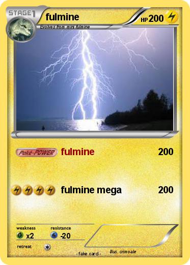 Pokemon fulmine