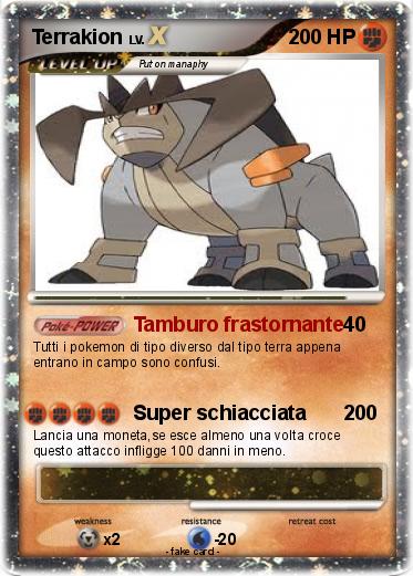 Pokemon Terrakion