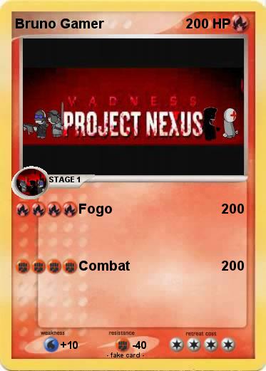 Pokemon Bruno Gamer