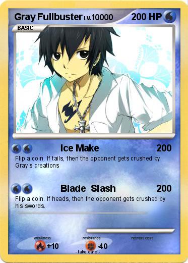 Pokemon Gray Fullbuster