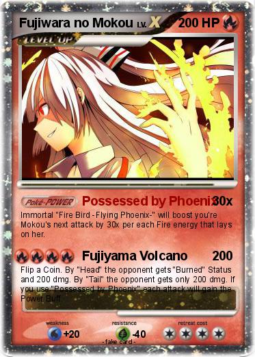 Pokemon Fujiwara no Mokou