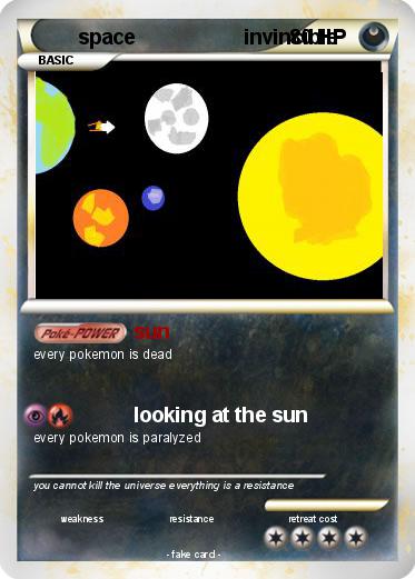 Pokemon space                   invincible                                    invincible