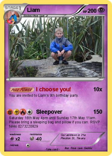 Pokemon Liam